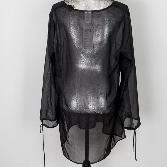 NWT Gottex chiffon beach cover up - Large - Picture 3 of 4